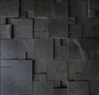 Mosaico de Pedra Ferro Ferrugem 30x30cm und - Original Pedras